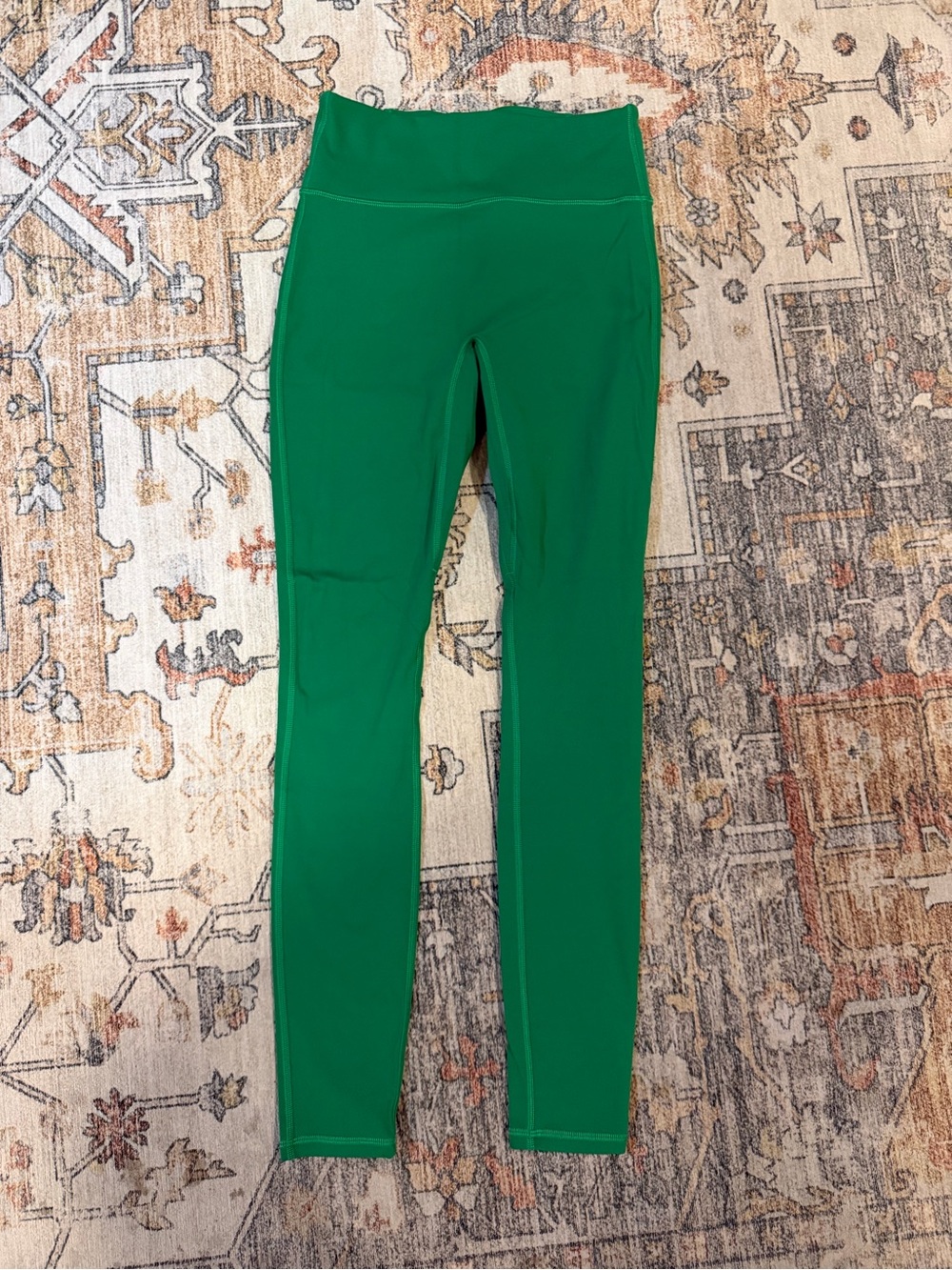 Fabletics Motion365 Green High Waisted Crossover Leggings Size XS